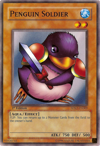 Penguin Soldier [5DS2-EN009] Common | Jomio and Rueliete's Cards and Comics
