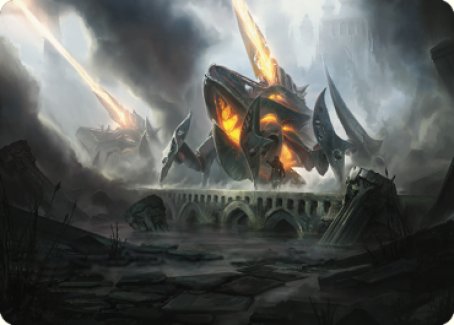Skitterbeam Battalion Art Card [The Brothers' War Art Series] | Jomio and Rueliete's Cards and Comics