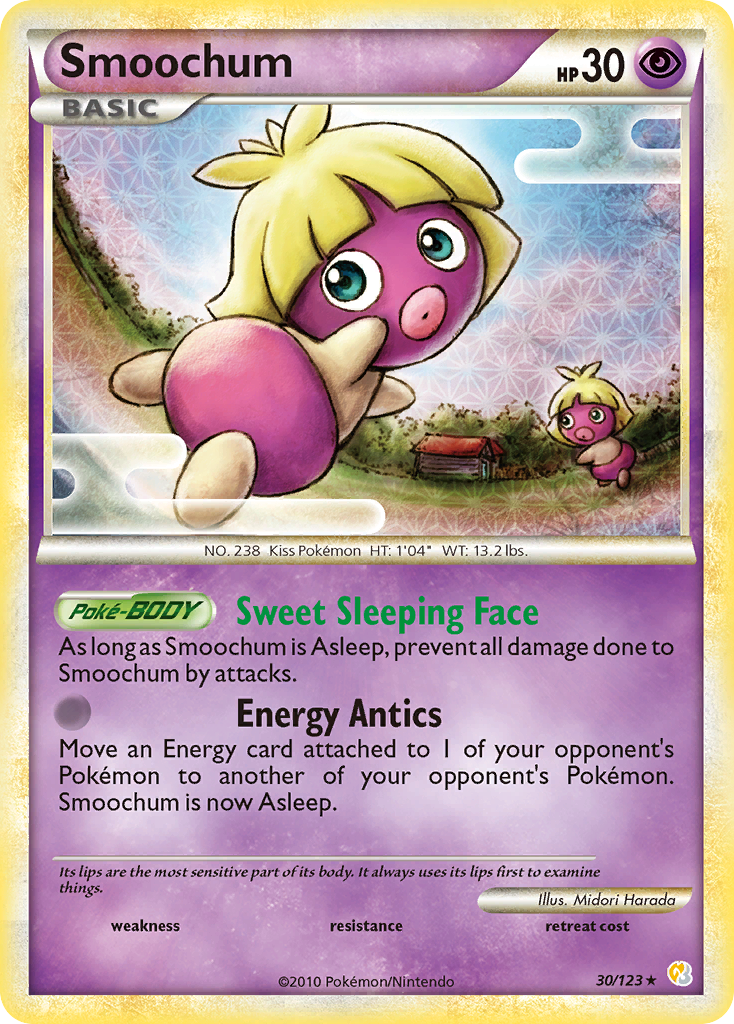 Smoochum (30/123) [HeartGold & SoulSilver: Base Set] | Jomio and Rueliete's Cards and Comics