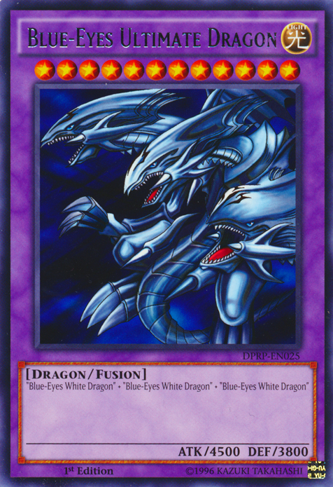Blue-Eyes Ultimate Dragon [DPRP-EN025] Rare | Jomio and Rueliete's Cards and Comics