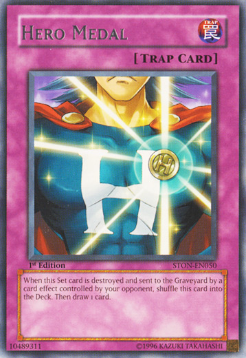 Hero Medal [STON-EN050] Rare | Jomio and Rueliete's Cards and Comics