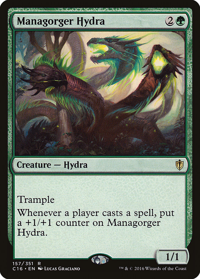 Managorger Hydra [Commander 2016] | Jomio and Rueliete's Cards and Comics