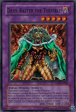 Dark Balter the Terrible [LOD-EN002] Super Rare | Jomio and Rueliete's Cards and Comics