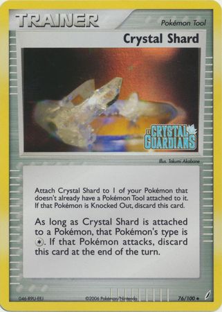 Crystal Shard (76/100) (Stamped) [EX: Crystal Guardians] | Jomio and Rueliete's Cards and Comics