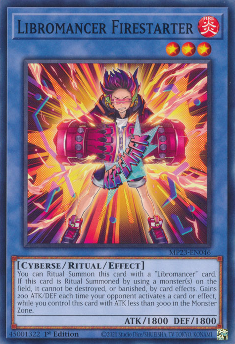 Libromancer Firestarter [MP23-EN046] Common | Jomio and Rueliete's Cards and Comics