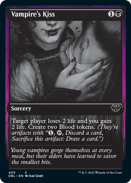 Vampire's Kiss [Innistrad: Double Feature] | Jomio and Rueliete's Cards and Comics