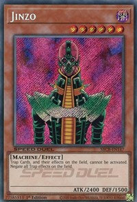 Jinzo (Secret) [SBCB-EN147] Secret Rare | Jomio and Rueliete's Cards and Comics