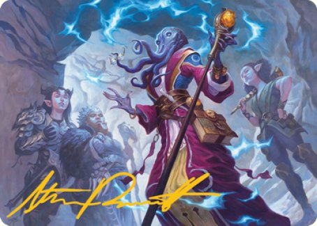 True Polymorph Art Card (Gold-Stamped Signature) [Dungeons & Dragons: Adventures in the Forgotten Realms Art Series] | Jomio and Rueliete's Cards and Comics