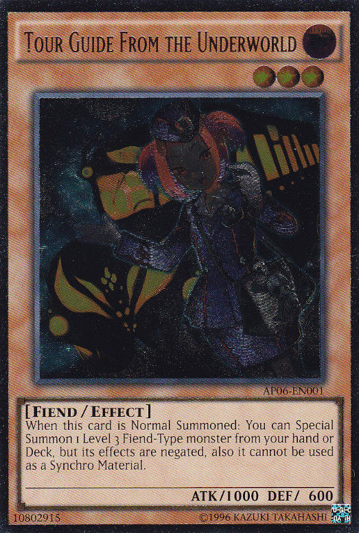 Tour Guide From the Underworld [AP06-EN001] Ultimate Rare | Jomio and Rueliete's Cards and Comics