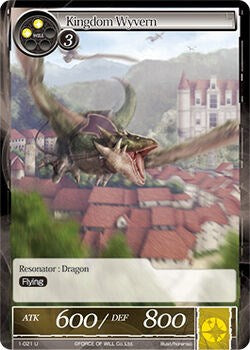 Kingdom Wyvern (1-021) [The Dawn of Valhalla] | Jomio and Rueliete's Cards and Comics