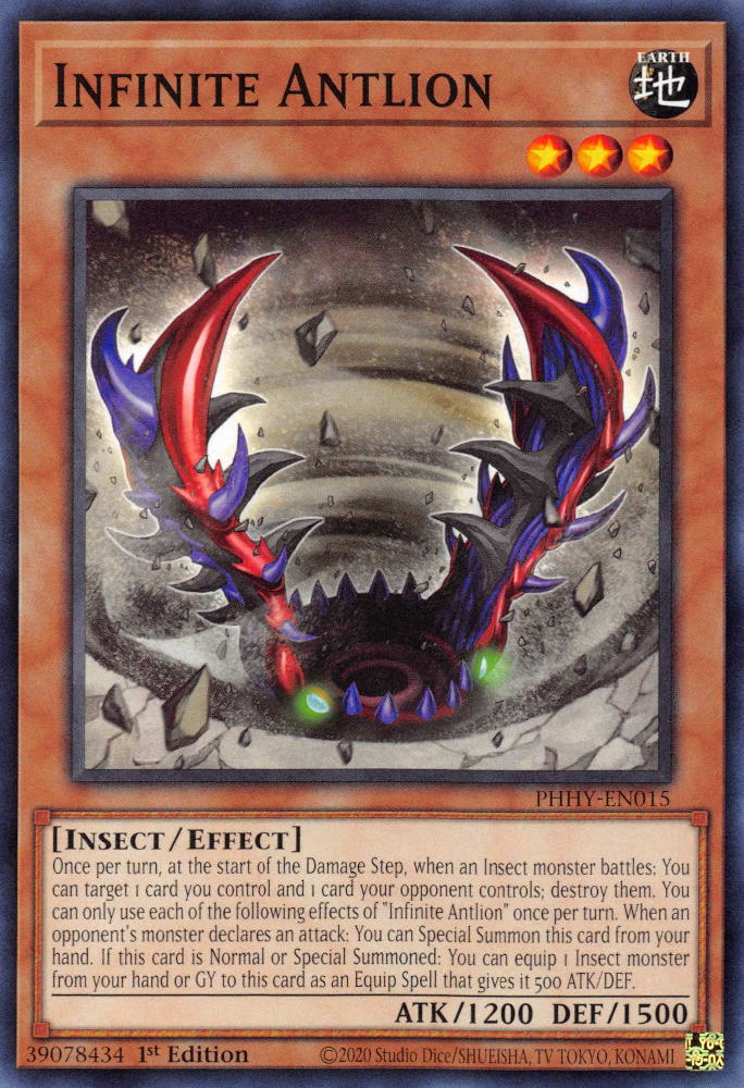 Infinite Antlion [PHHY-EN015] Common | Jomio and Rueliete's Cards and Comics