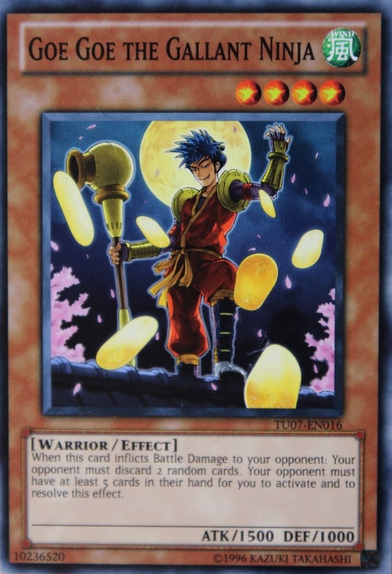 Goe Goe the Gallant Ninja [TU07-EN016] Common | Jomio and Rueliete's Cards and Comics