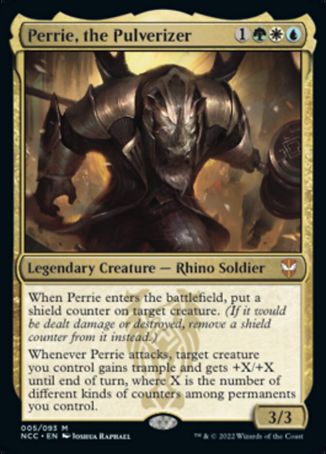 Perrie, the Pulverizer [Streets of New Capenna Commander] | Jomio and Rueliete's Cards and Comics