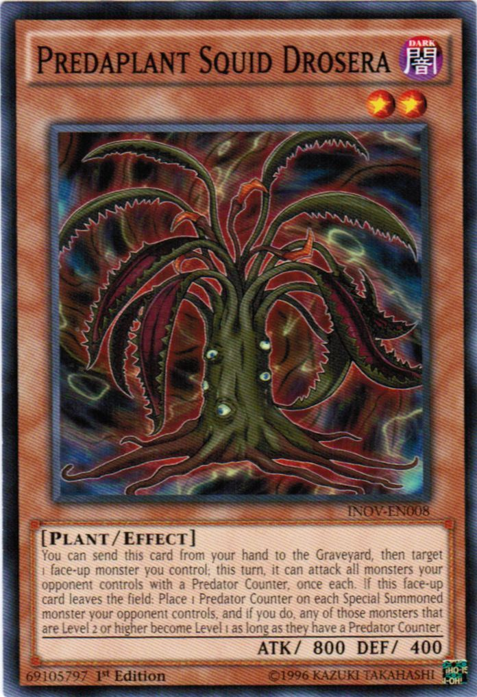 Predaplant Squid Drosera [INOV-EN008] Common | Jomio and Rueliete's Cards and Comics