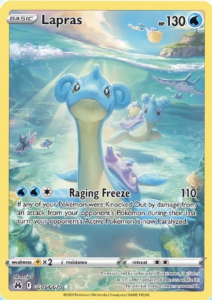 Lapras (GG05/GG70) [Sword & Shield: Crown Zenith] | Jomio and Rueliete's Cards and Comics
