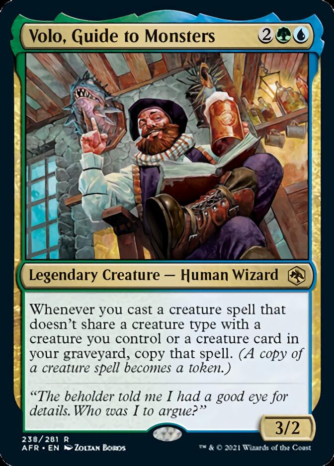 Volo, Guide to Monsters [Dungeons & Dragons: Adventures in the Forgotten Realms] | Jomio and Rueliete's Cards and Comics