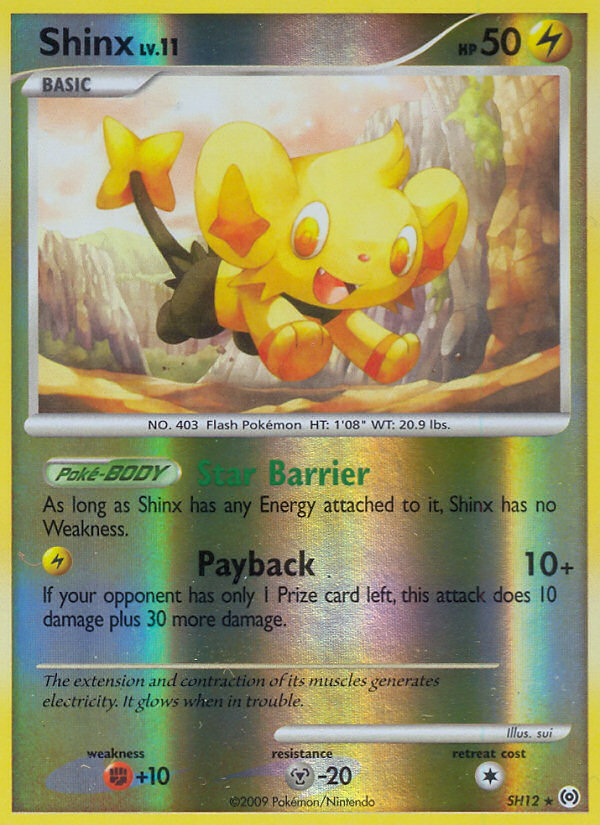 Shinx (SH12) [Platinum: Arceus] | Jomio and Rueliete's Cards and Comics