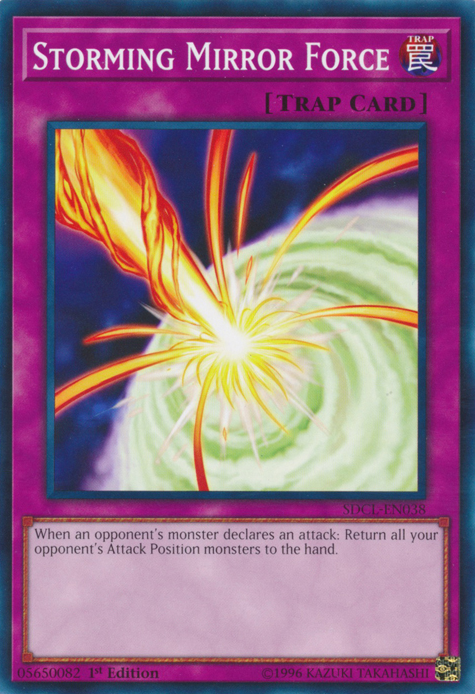 Storming Mirror Force [SDCL-EN038] Common | Jomio and Rueliete's Cards and Comics