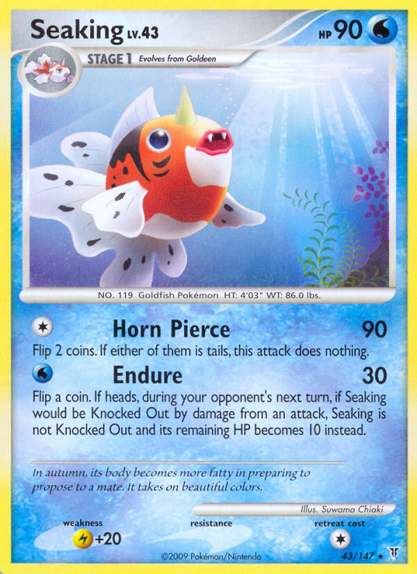 Seaking (43/147) [Platinum: Supreme Victors] | Jomio and Rueliete's Cards and Comics