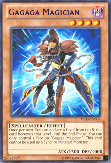 Gagaga Magician (Purple) [DL15-EN009] Rare | Jomio and Rueliete's Cards and Comics