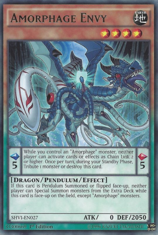 Amorphage Envy [SHVI-EN027] Rare | Jomio and Rueliete's Cards and Comics