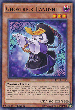 Ghostrick Jiangshi [MP14-EN142] Common | Jomio and Rueliete's Cards and Comics