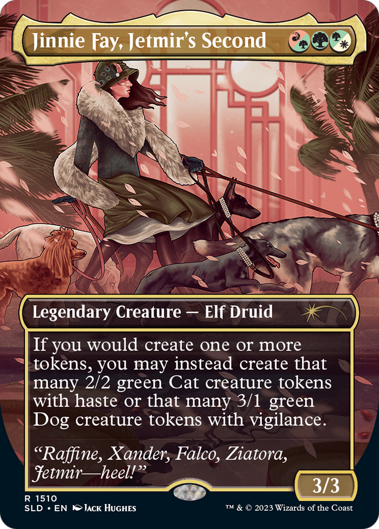 Jinnie Fay, Jetmir's Second // Jinnie Fay, Jetmir's Second [Secret Lair Commander Deck: Raining Cats and Dogs] | Jomio and Rueliete's Cards and Comics