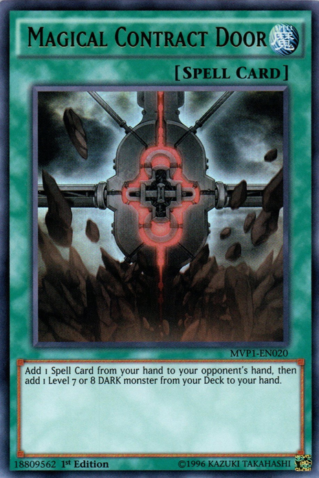 Magical Contract Door [MVP1-EN020] Ultra Rare | Jomio and Rueliete's Cards and Comics