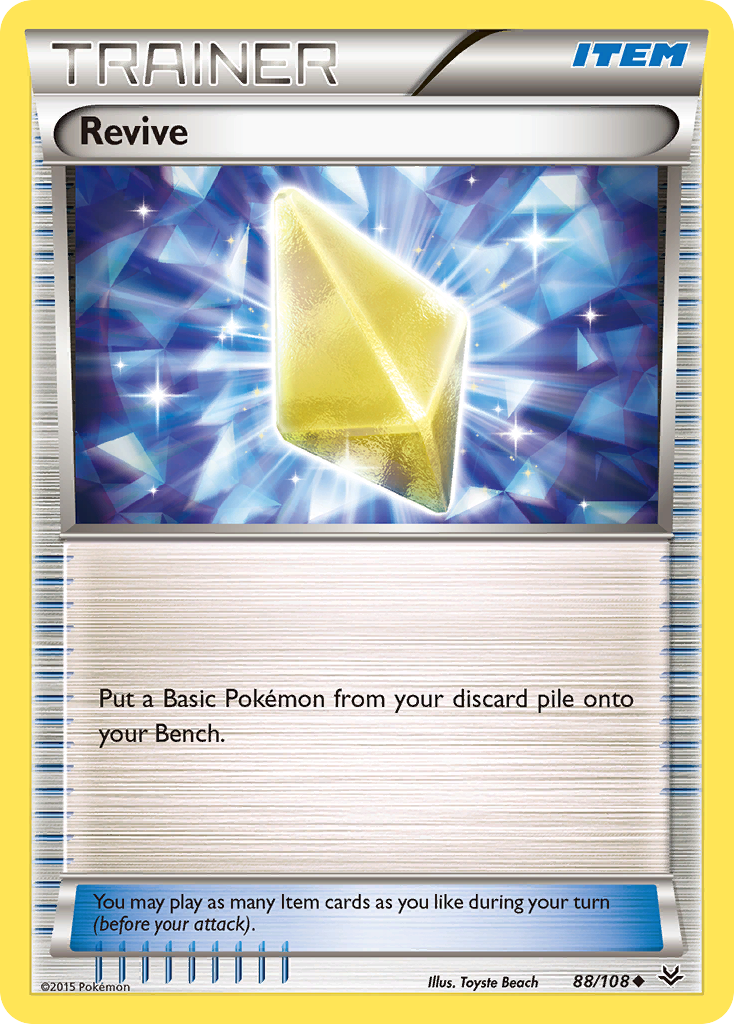 Revive (88/108) [XY: Roaring Skies] | Jomio and Rueliete's Cards and Comics