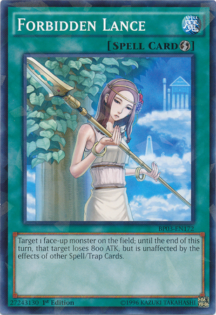 Forbidden Lance (Shatterfoil) [BP03-EN172] Common | Jomio and Rueliete's Cards and Comics