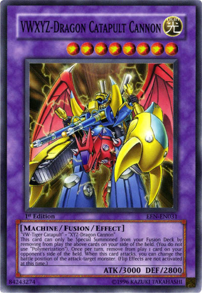 VWXYZ-Dragon Catapult Cannon [EEN-EN031] Super Rare | Jomio and Rueliete's Cards and Comics