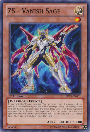 ZS - Vanish Sage [PRIO-EN001] Common | Jomio and Rueliete's Cards and Comics