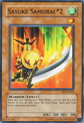 Sasuke Samurai #2 [DR1-EN221] Common | Jomio and Rueliete's Cards and Comics