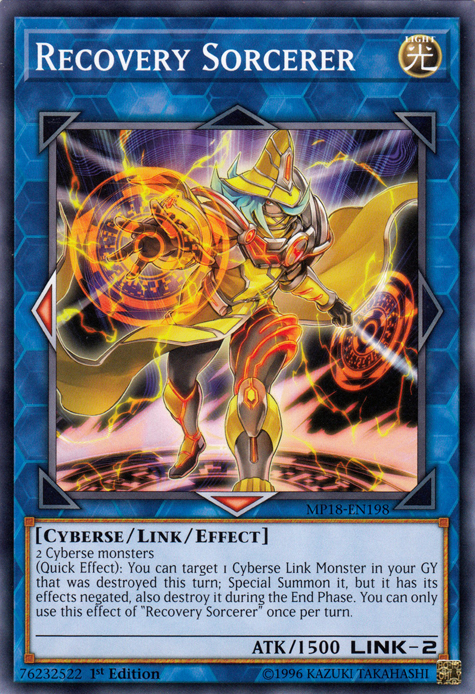 Recovery Sorcerer [MP18-EN198] Common | Jomio and Rueliete's Cards and Comics