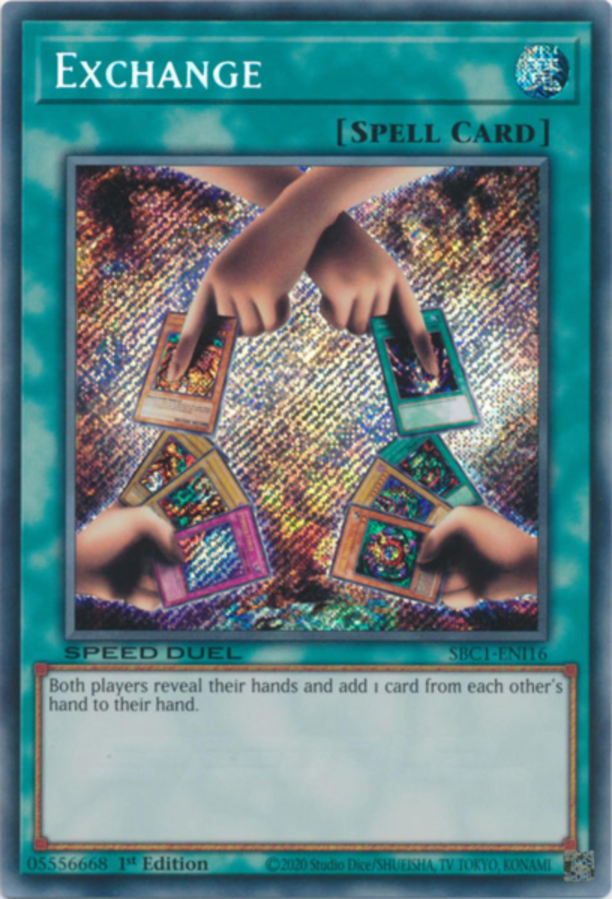 Exchange [SBC1-ENI16] Secret Rare | Jomio and Rueliete's Cards and Comics