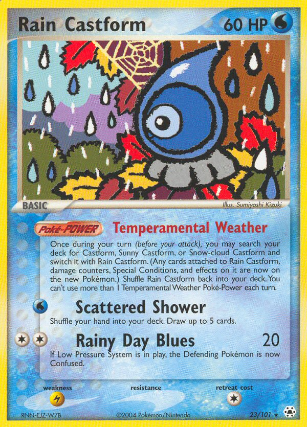 Rain Castform (23/101) [EX: Hidden Legends] | Jomio and Rueliete's Cards and Comics