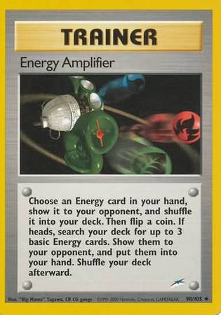Energy Amplifier (98/105) [Neo Destiny Unlimited] | Jomio and Rueliete's Cards and Comics