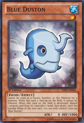 Blue Duston [SHSP-EN045] Common | Jomio and Rueliete's Cards and Comics