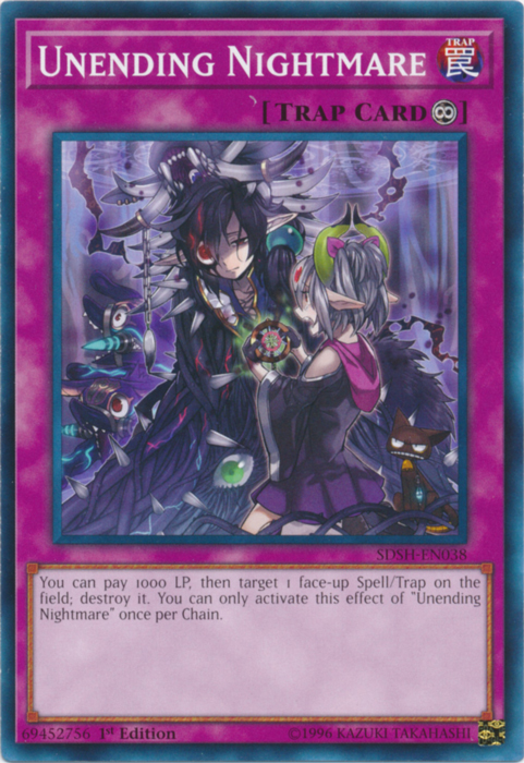 Unending Nightmare [SDSH-EN038] Common | Jomio and Rueliete's Cards and Comics