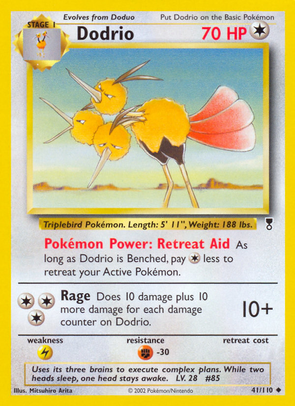 Dodrio (41/110) [Legendary Collection] | Jomio and Rueliete's Cards and Comics