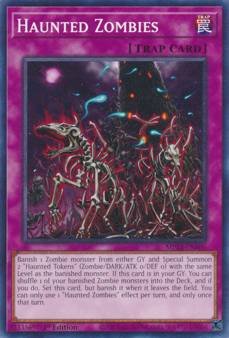 Haunted Zombies [MP23-EN106] Common | Jomio and Rueliete's Cards and Comics