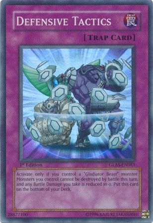 Defensive Tactics [GLAS-EN083] Super Rare | Jomio and Rueliete's Cards and Comics