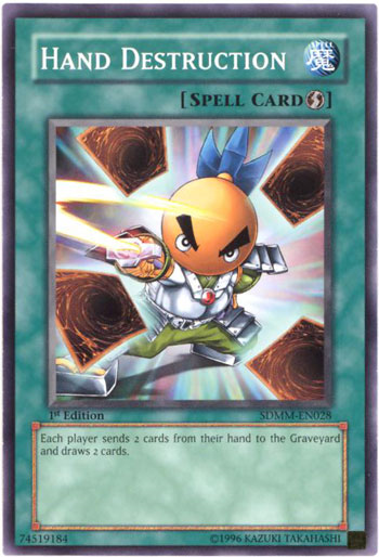 Hand Destruction [SDMM-EN028] Common | Jomio and Rueliete's Cards and Comics