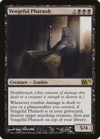 Vengeful Pharaoh [Magic 2012] | Jomio and Rueliete's Cards and Comics