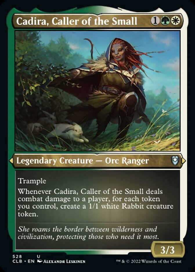 Cadira, Caller of the Small (Foil Etched) [Commander Legends: Battle for Baldur's Gate] | Jomio and Rueliete's Cards and Comics