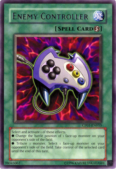 Enemy Controller [CP01-EN010] Rare | Jomio and Rueliete's Cards and Comics
