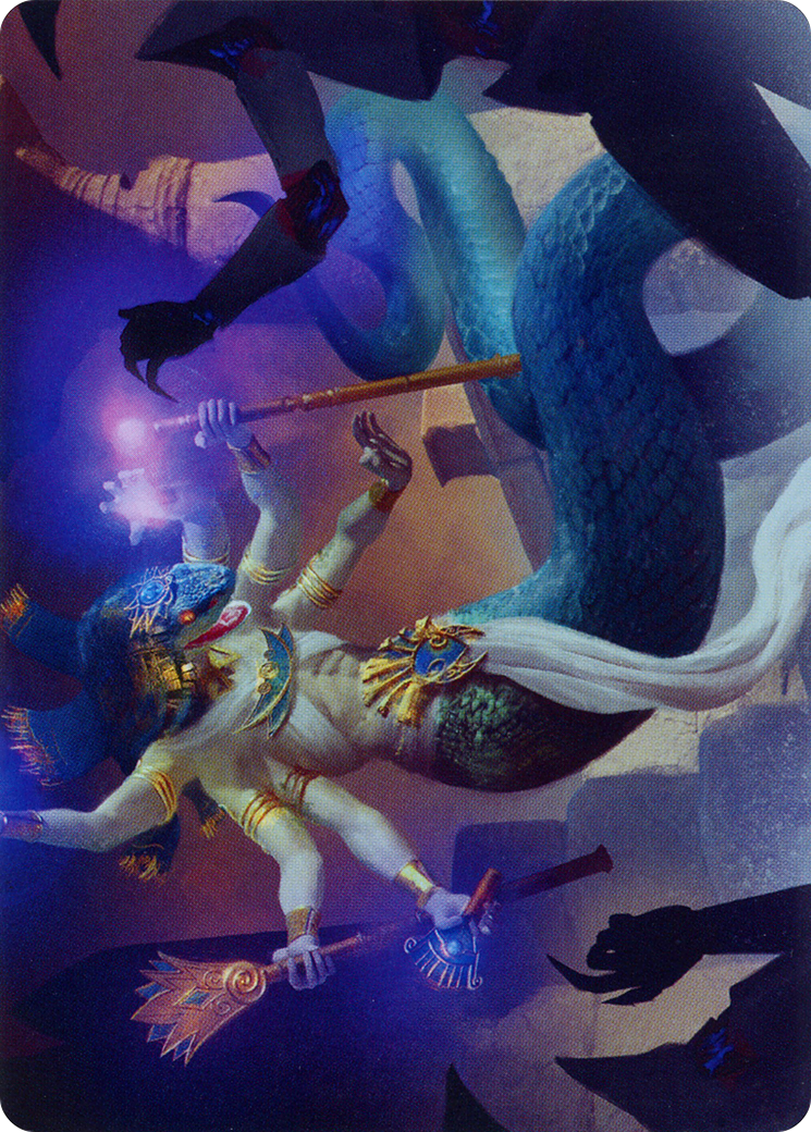 Imoti, Celebrant of Bounty Art Card [March of the Machine Art Series] | Jomio and Rueliete's Cards and Comics