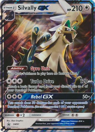 Silvally GX (SM91) (Jumbo Card) [Sun & Moon: Black Star Promos] | Jomio and Rueliete's Cards and Comics