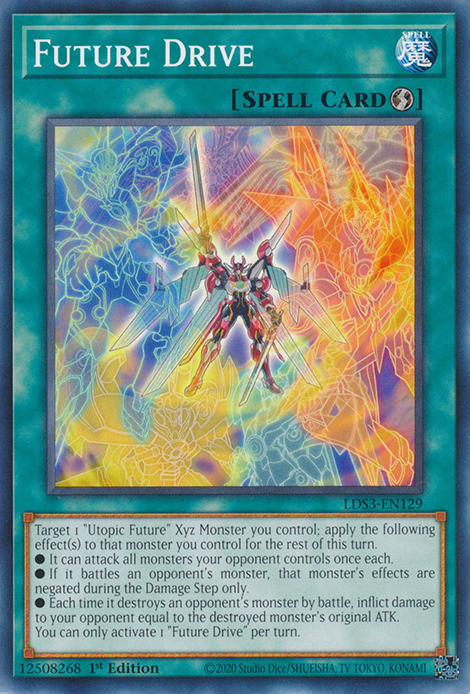 Future Drive [LDS3-EN129] Common | Jomio and Rueliete's Cards and Comics