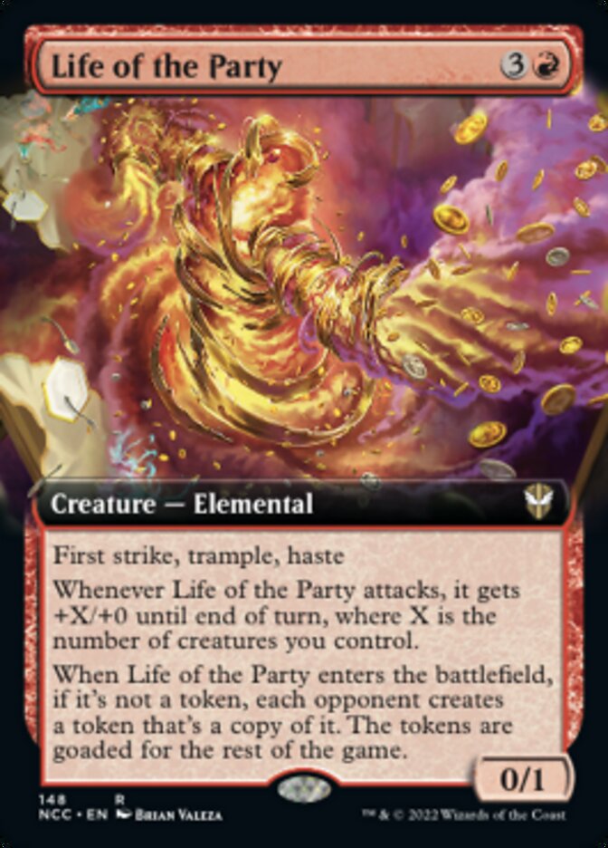 Life of the Party (Extended Art) [Streets of New Capenna Commander] | Jomio and Rueliete's Cards and Comics